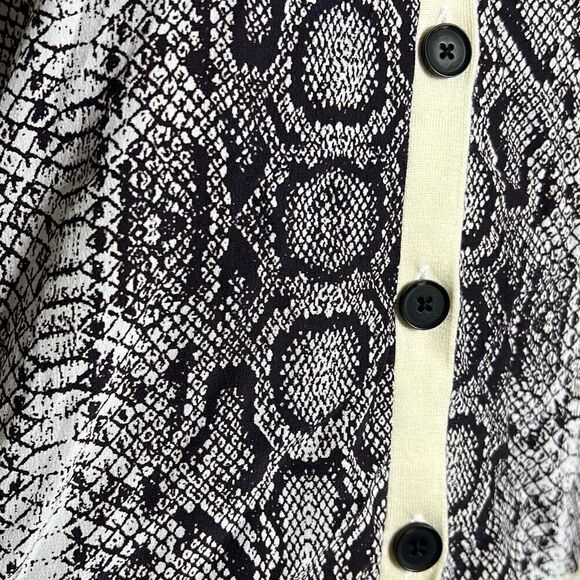 The Kooples Snake Print Cardigan Size XS - Picture 4 of 16
